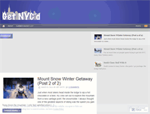 Tablet Screenshot of getnycd.wordpress.com