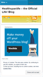 Mobile Screenshot of healthspanlife.wordpress.com