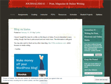Tablet Screenshot of jour61.wordpress.com