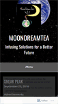 Mobile Screenshot of moondreamtea.wordpress.com