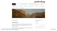 Desktop Screenshot of geofreekzsg.wordpress.com