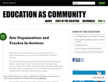 Tablet Screenshot of educationas.wordpress.com