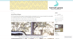 Desktop Screenshot of hannahgracephotography.wordpress.com