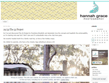 Tablet Screenshot of hannahgracephotography.wordpress.com