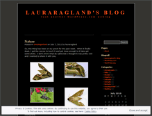 Tablet Screenshot of lauraragland.wordpress.com