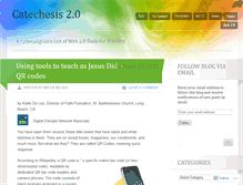 Tablet Screenshot of catechesis20.wordpress.com