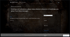 Desktop Screenshot of malcensus.wordpress.com