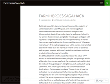 Tablet Screenshot of freefarmheoressagahacks5.wordpress.com