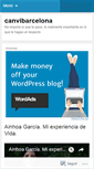 Mobile Screenshot of canvibarcelona.wordpress.com