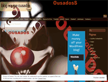 Tablet Screenshot of equipeousadoss.wordpress.com