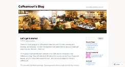 Desktop Screenshot of caffeamouri.wordpress.com