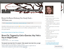 Tablet Screenshot of fitnessphoenixx.wordpress.com