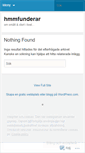 Mobile Screenshot of hmmfunderar.wordpress.com
