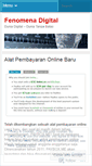 Mobile Screenshot of fenomenadigital.wordpress.com