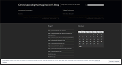Desktop Screenshot of genesisparadigmaimaginacion.wordpress.com