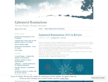 Tablet Screenshot of javajones.wordpress.com