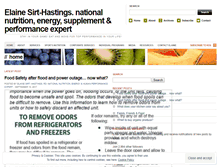 Tablet Screenshot of elainehastings.wordpress.com