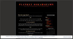 Desktop Screenshot of planketoskarshamn.wordpress.com