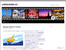 Tablet Screenshot of languages4u.wordpress.com