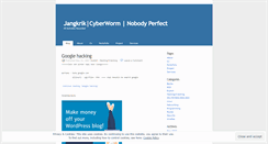 Desktop Screenshot of nobodyperfect.wordpress.com