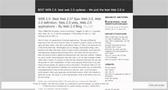 Desktop Screenshot of bestweb20.wordpress.com