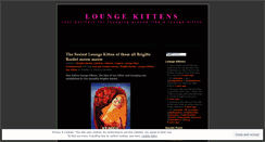 Desktop Screenshot of loungekittens.wordpress.com