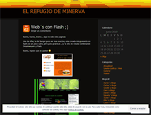 Tablet Screenshot of elrefugiodeminerva.wordpress.com