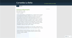 Desktop Screenshot of currambalabella.wordpress.com