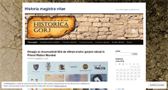 Desktop Screenshot of historicagorj.wordpress.com