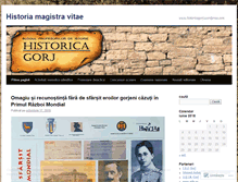 Tablet Screenshot of historicagorj.wordpress.com