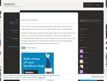 Tablet Screenshot of minds3t.wordpress.com