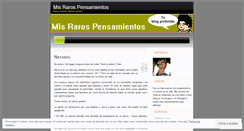 Desktop Screenshot of misrarospensamientos.wordpress.com