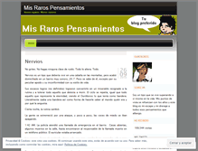 Tablet Screenshot of misrarospensamientos.wordpress.com