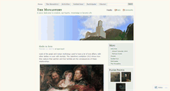 Desktop Screenshot of ammonastery.wordpress.com