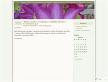 Tablet Screenshot of judydowning.wordpress.com