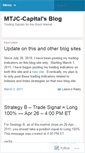 Mobile Screenshot of mtjccapital.wordpress.com