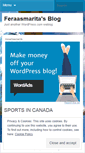 Mobile Screenshot of ferarita.wordpress.com
