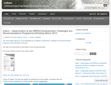 Tablet Screenshot of iridiummrd.wordpress.com