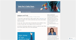 Desktop Screenshot of datadoc.wordpress.com