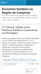 Mobile Screenshot of ecosolcampinas.wordpress.com