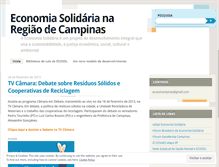 Tablet Screenshot of ecosolcampinas.wordpress.com