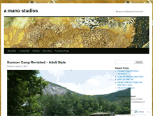 Tablet Screenshot of amanostudios.wordpress.com