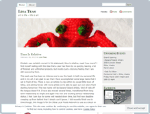 Tablet Screenshot of lisateas.wordpress.com