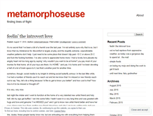Tablet Screenshot of metamorphoseuse.wordpress.com