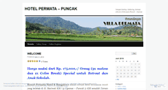 Desktop Screenshot of hotelpermata.wordpress.com