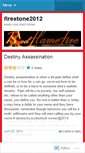 Mobile Screenshot of firestone2012.wordpress.com