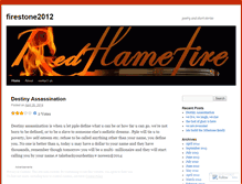 Tablet Screenshot of firestone2012.wordpress.com