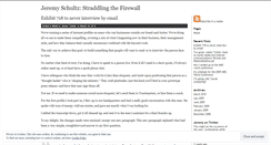 Desktop Screenshot of nofirewall.wordpress.com