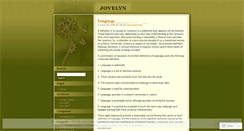 Desktop Screenshot of jovelyn.wordpress.com