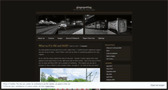 Desktop Screenshot of gingespotting.wordpress.com